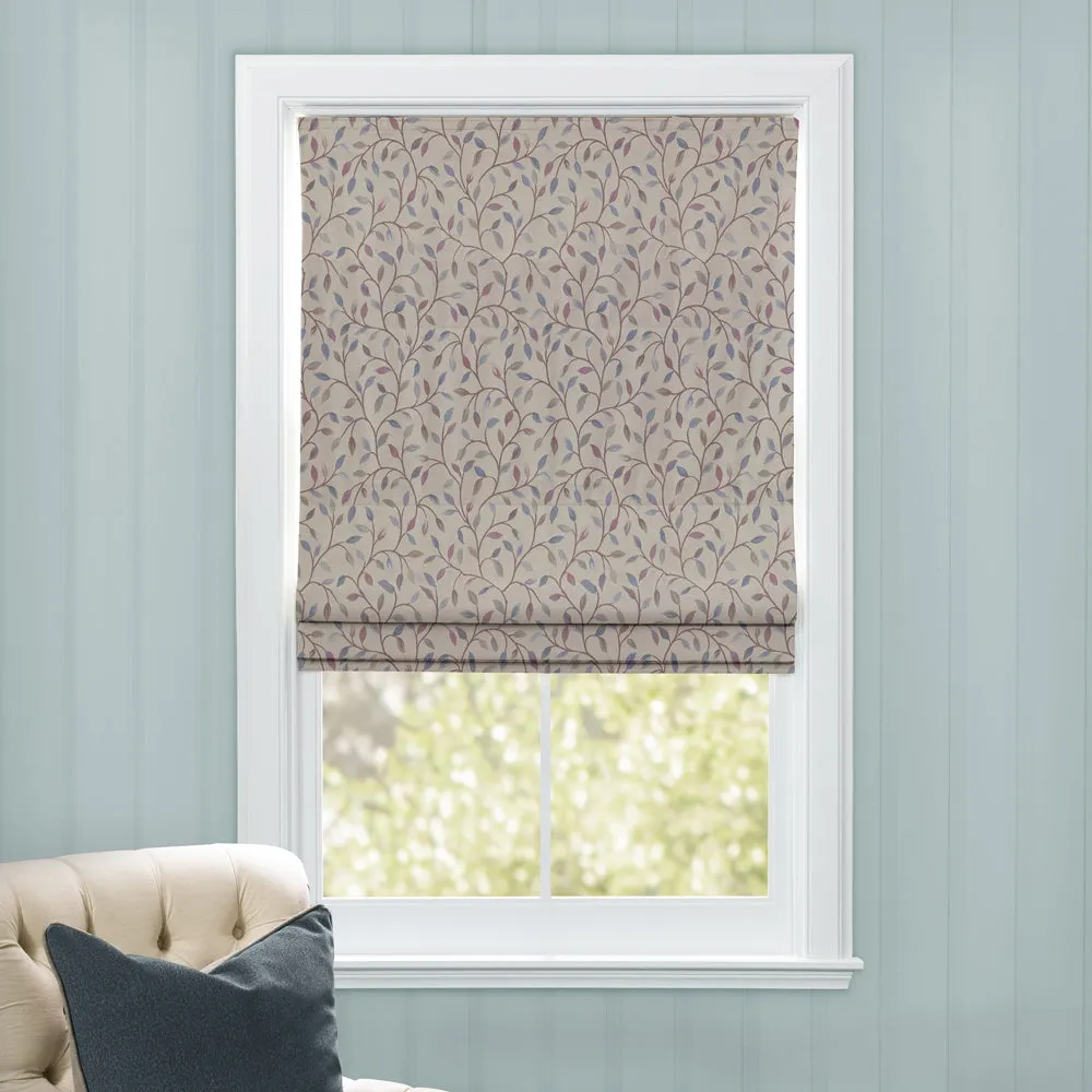 Cervino Woven Jacquard Made to Measure Roman Blinds Blush