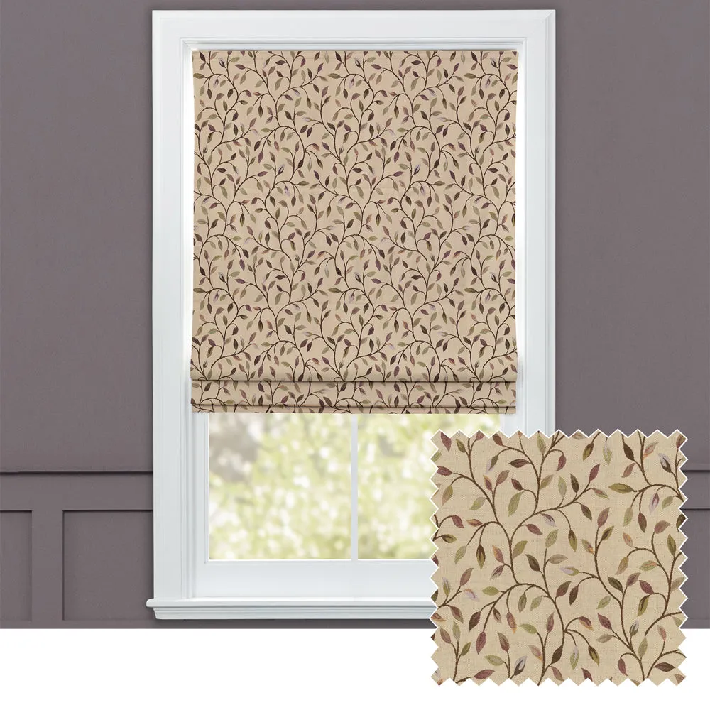 Cervino Woven Jacquard Made to Measure Roman Blinds Cream Heather chic floor carpet  