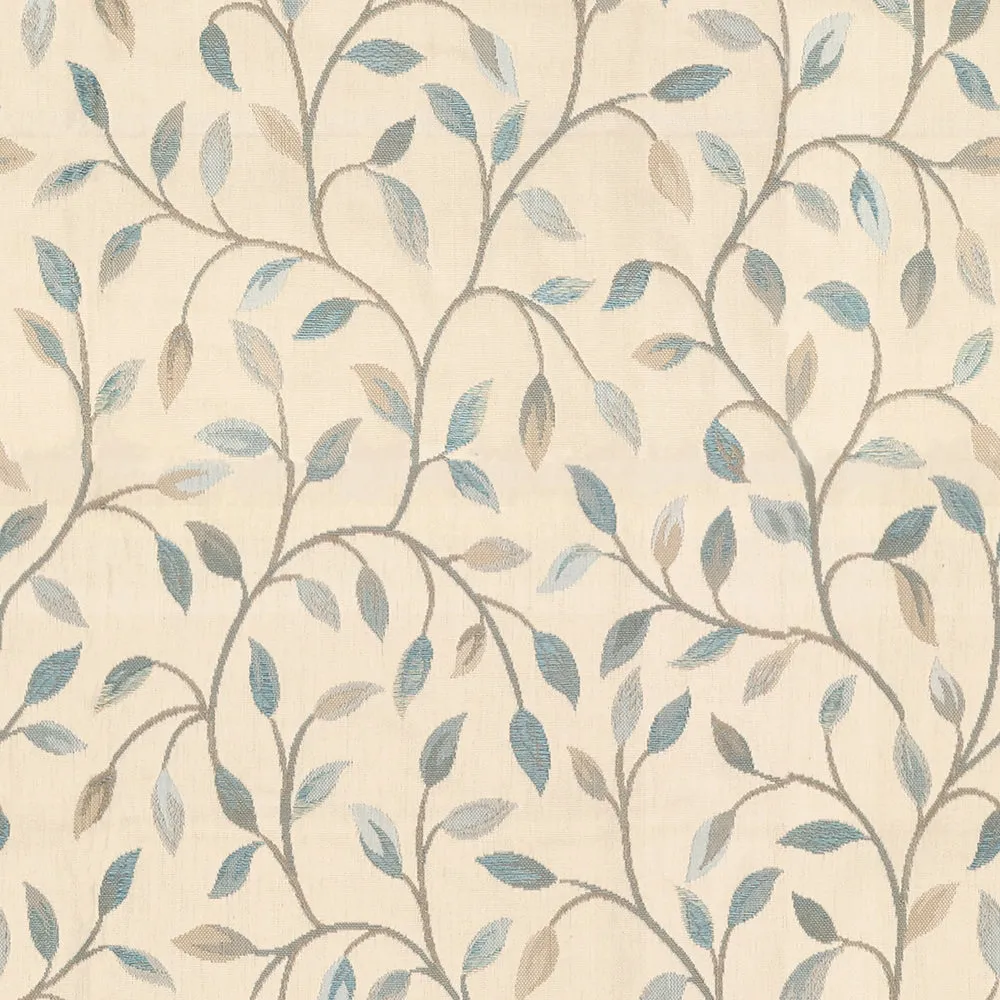 Cervino Woven Jacquard Made to Measure Roman Blinds Duck Egg