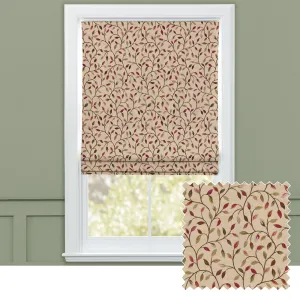 Cervino Woven Jacquard Made to Measure Roman Blinds Elderberry chic floor carpet  