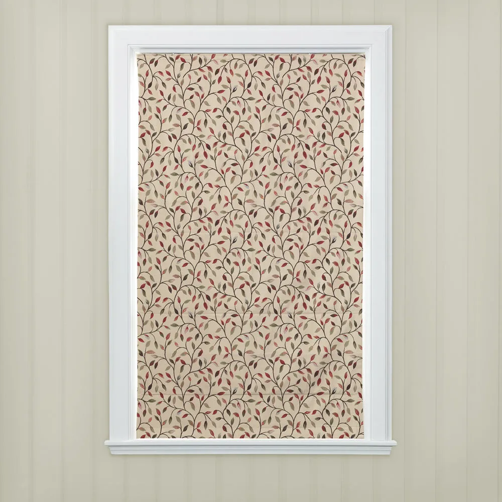Cervino Woven Jacquard Made to Measure Roman Blinds Forest Green