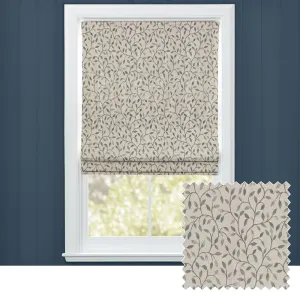Cervino Woven Jacquard Made to Measure Roman Blinds Mineral chic floor carpet  