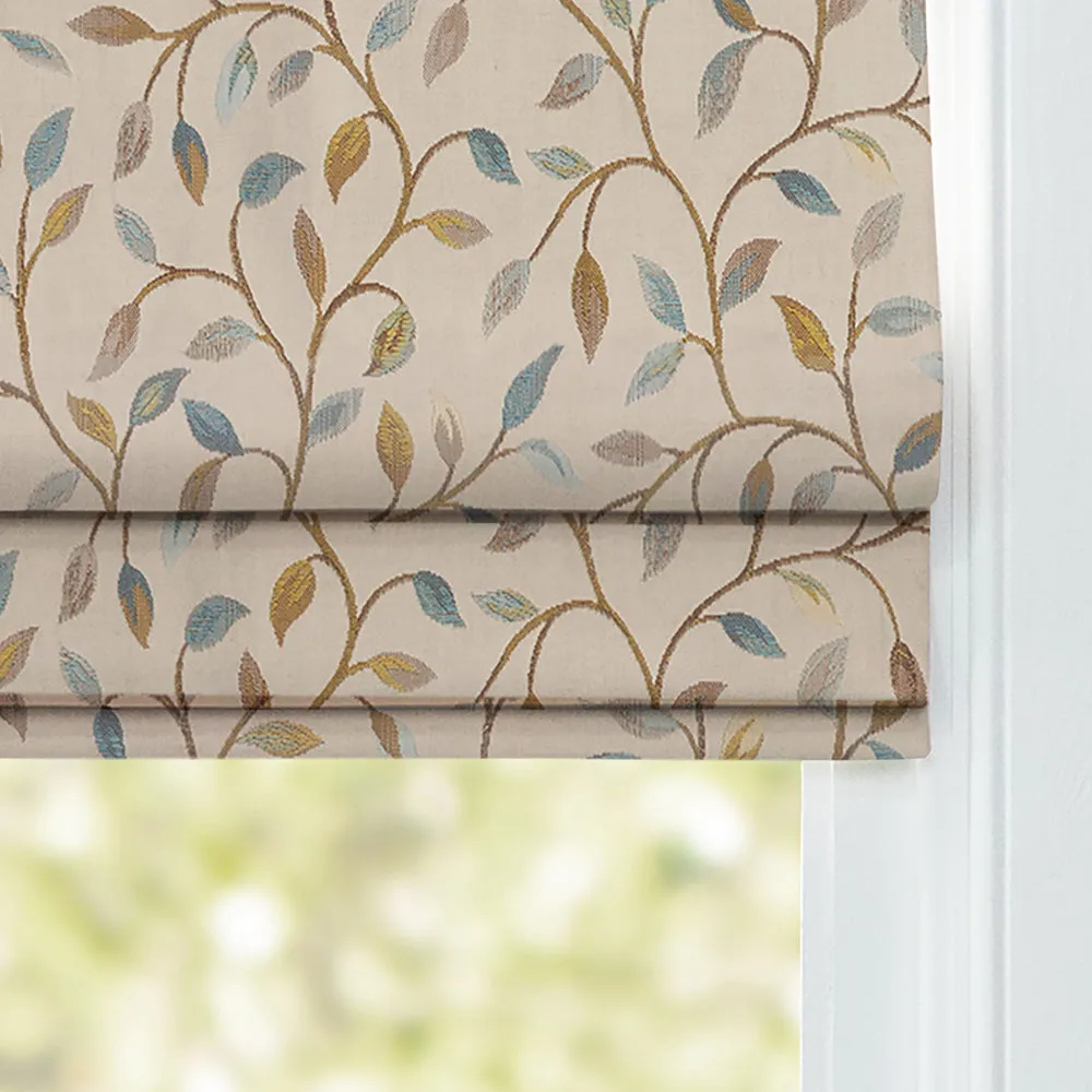 Cervino Woven Jacquard Made to Measure Roman Blinds Opal