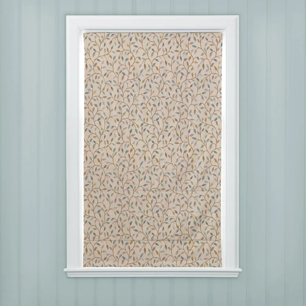 Cervino Woven Jacquard Made to Measure Roman Blinds Opal