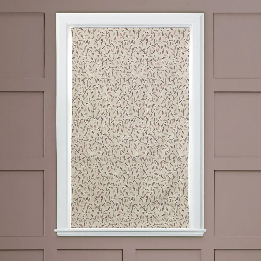 Cervino Woven Jacquard Made to Measure Roman Blinds Pearl