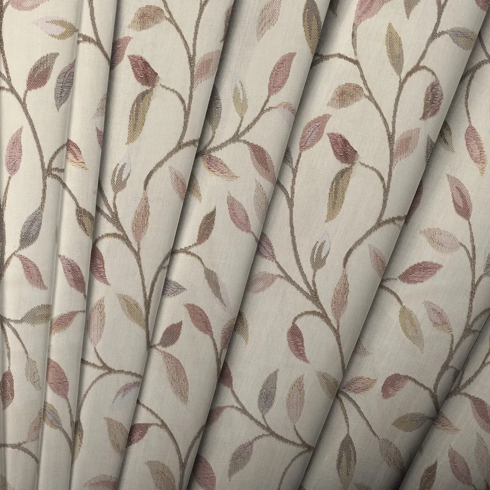 Cervino Woven Jacquard Made to Measure Roman Blinds Pearl