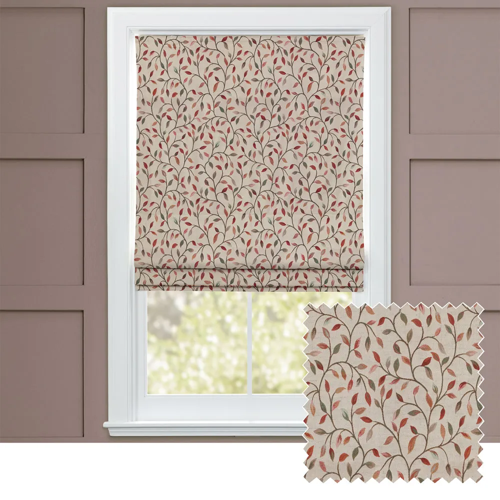 Cervino Woven Jacquard Made to Measure Roman Blinds Pink Jade chic floor carpet  