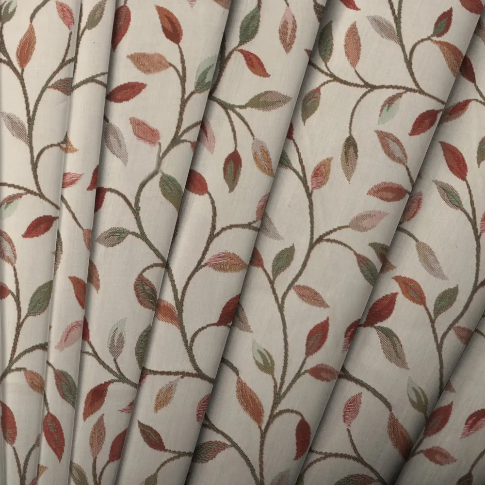 Cervino Woven Jacquard Made to Measure Roman Blinds Pink Jade