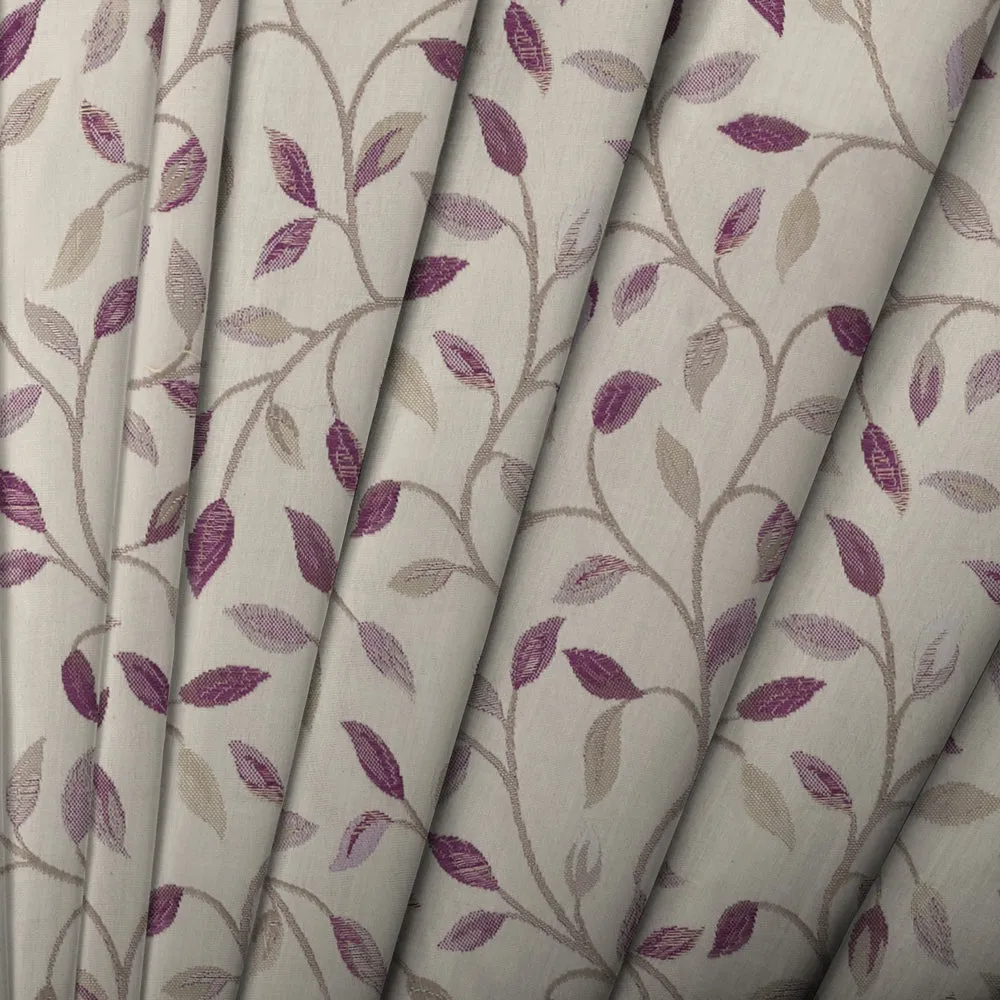 Cervino Woven Jacquard Made to Measure Roman Blinds Wisteria