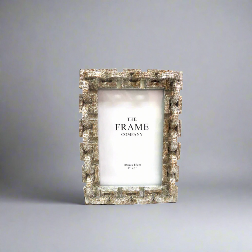 Chain couture frame decorative home ornament