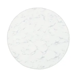 Chair Mat Marble Round 1100 Grey neutral everyday carpet