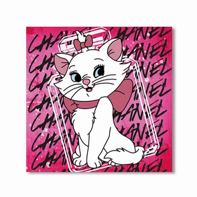 Chanel Marie by daveschloffiart framed mural artwork