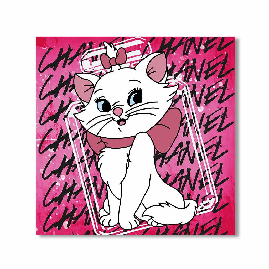 Chanel Marie by daveschloffiart framed mural artwork