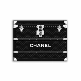 Chanel Trunk by Frank Amoruso framed mural artwork