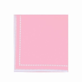 Charlotte Napkin in Pink, Set of 4 mini desktop sculpture