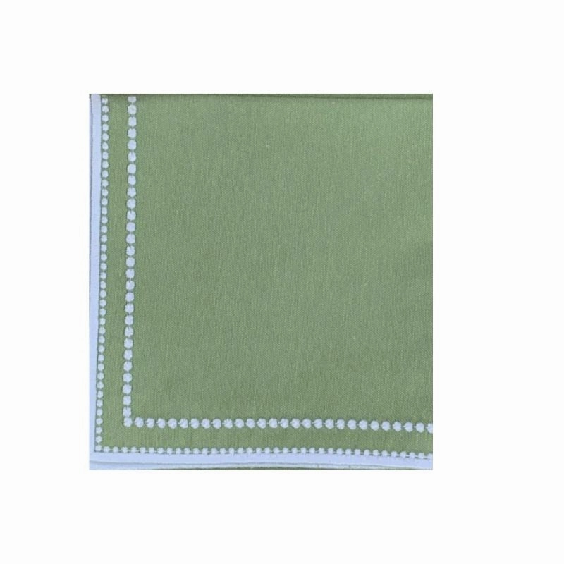 Charlotte Napkin in Sage, Set of 4 mini desktop sculpture