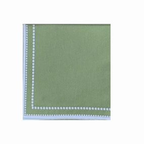 Charlotte Napkin in Sage, Set of 4 mini desktop sculpture