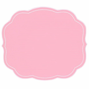 Charlotte Placemat in Pink, Set of 4 cute desktop display