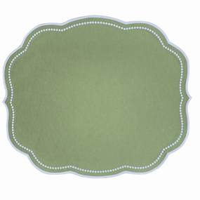 Charlotte Placemat in Sage, Set of 4 cute desktop display