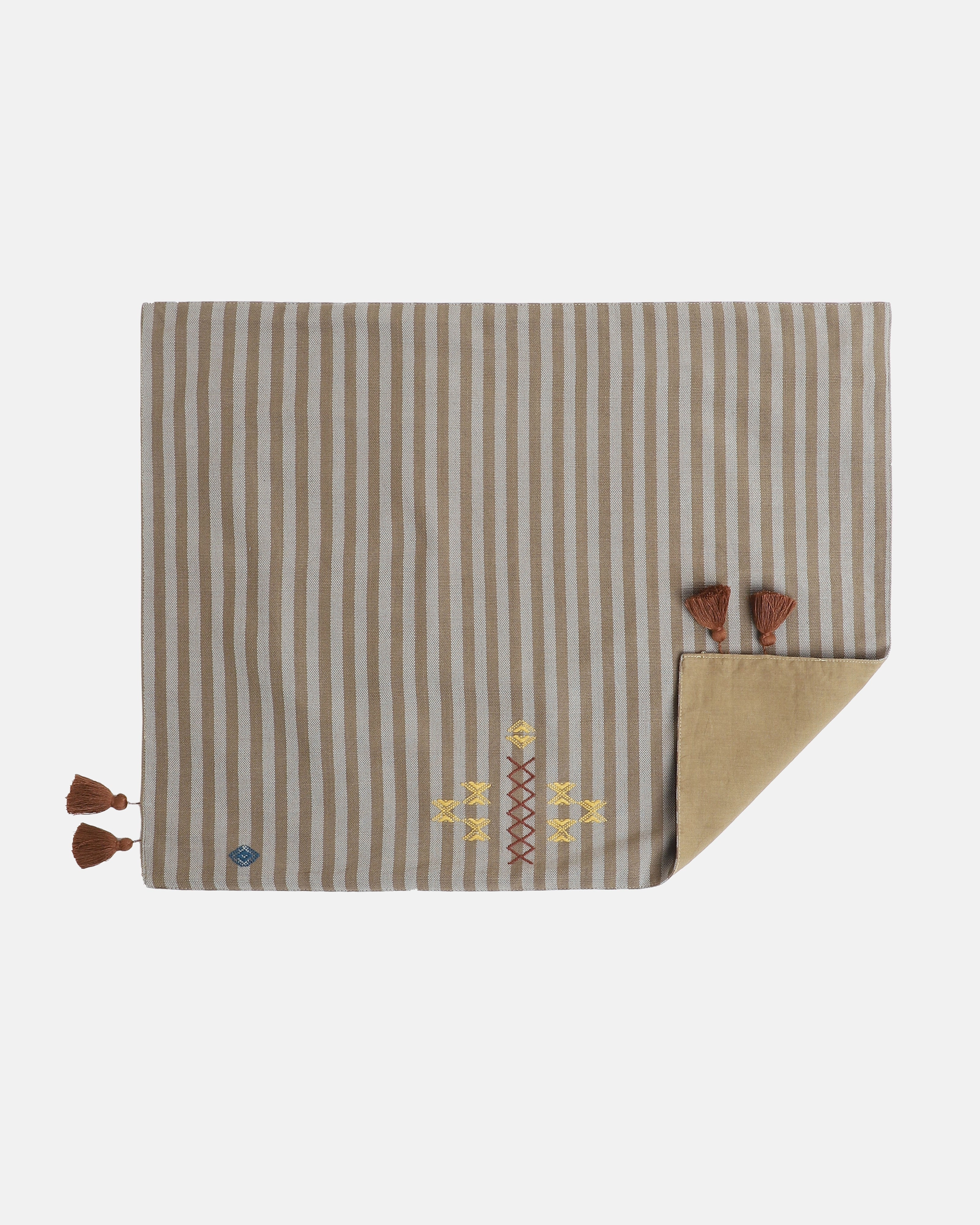 Charvi Extra Weft Cotton Table Mat | Set of 6
