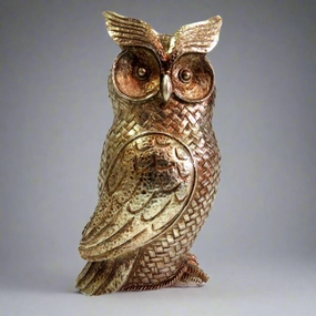 Chaucer Owl decorative home ornament