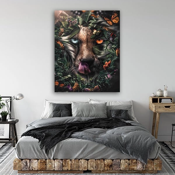 Cheetah Floral by Zenzdesign 