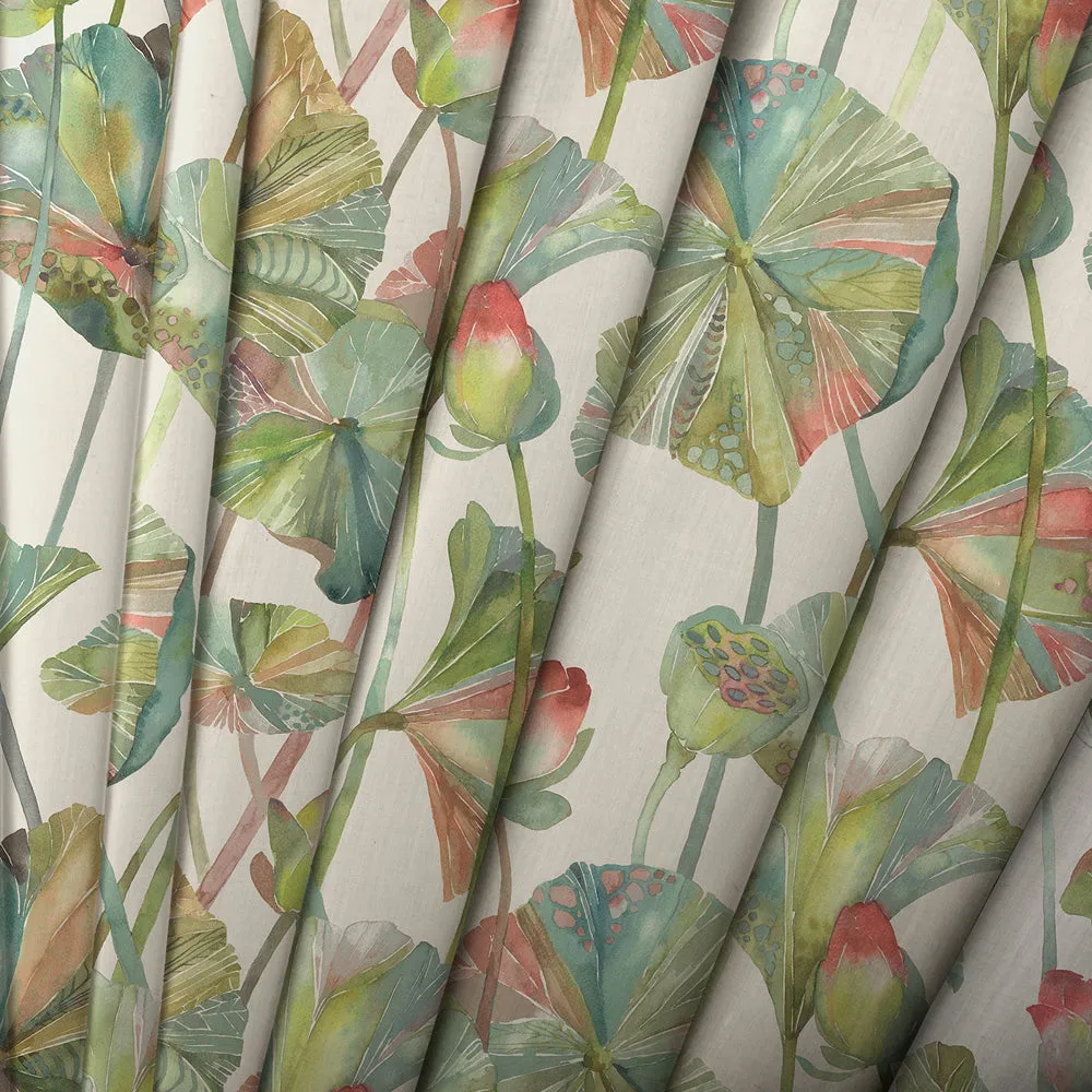 Cheriton Printed Cotton Made to Measure Roman Blinds Pomegranate