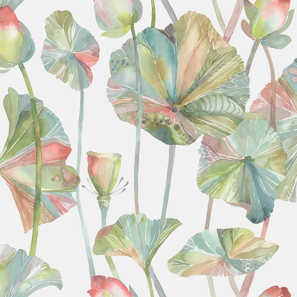 Cheriton Printed Cotton Made to Measure Roman Blinds Pomegranate