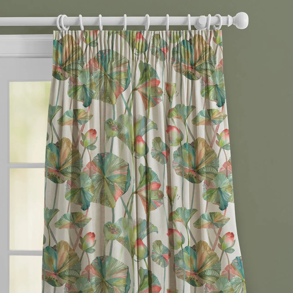 Cheriton Printed Made to Measure Curtains Pomegranate