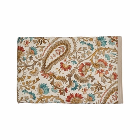Chestnut Paisley Tablecloth cute desktop display