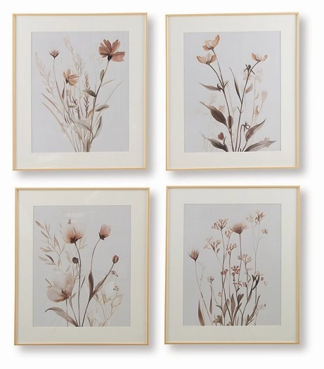 Chettings Wall Art (Set of 4) modern mural painting