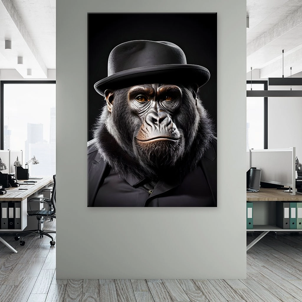 Chilling Monkey by Adrian Vieriu 