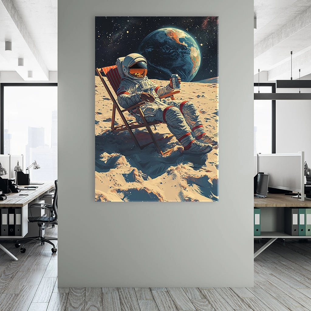 Chillout on Moon by Catill
