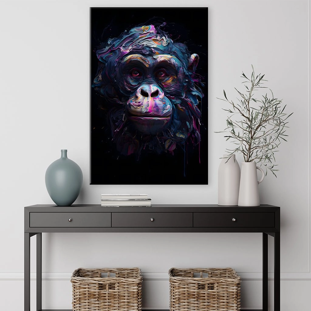 Chimp Art by Juliano de Araujo
