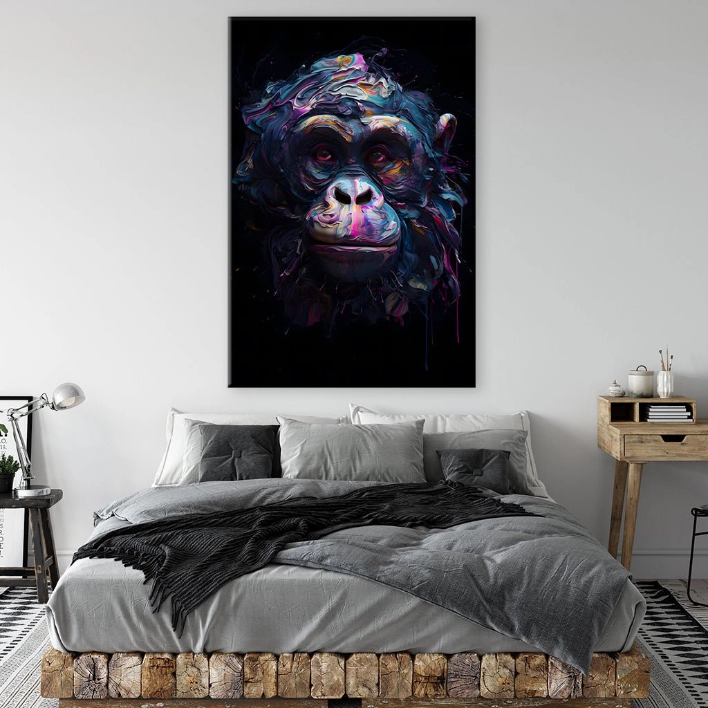 Chimp Art by Juliano de Araujo
