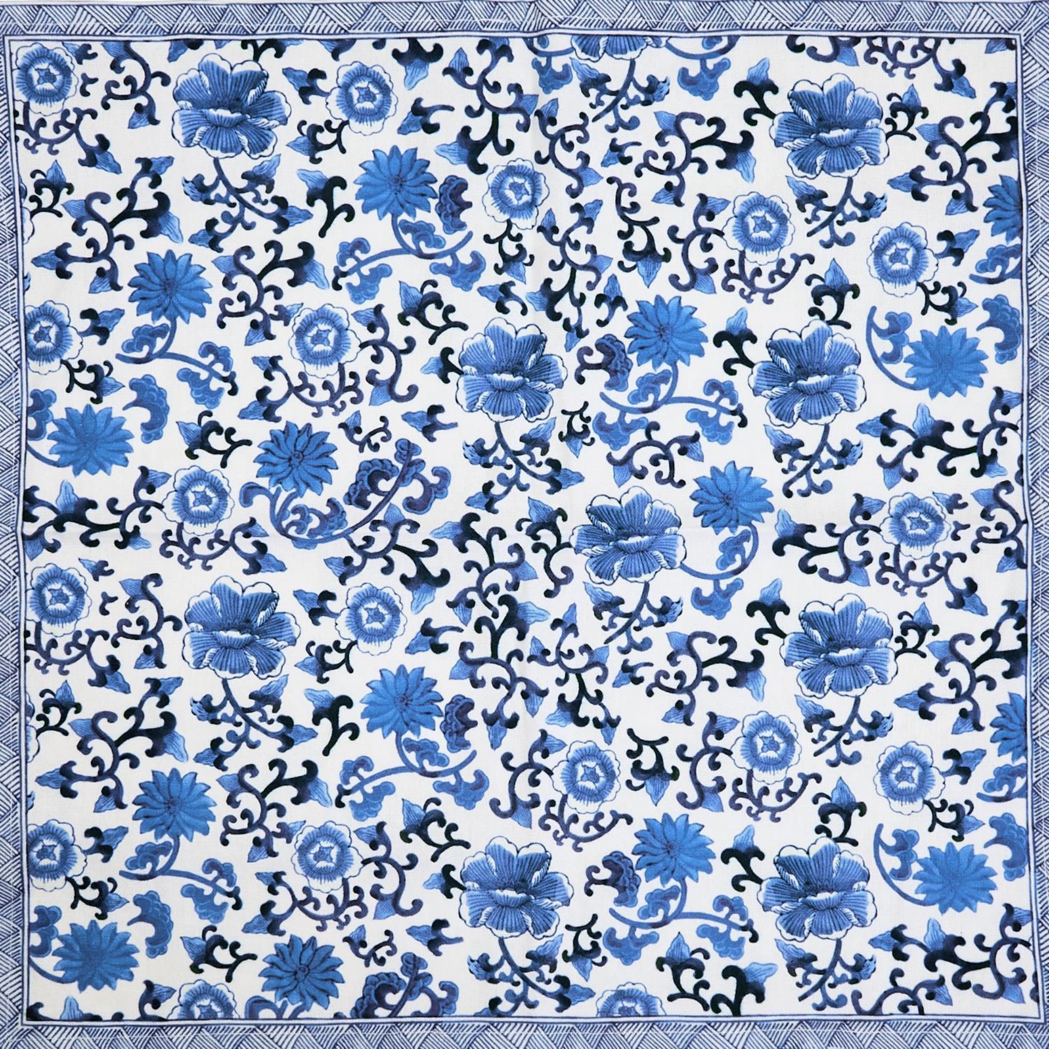 Chinoiserie Blue & White Floral Napkins