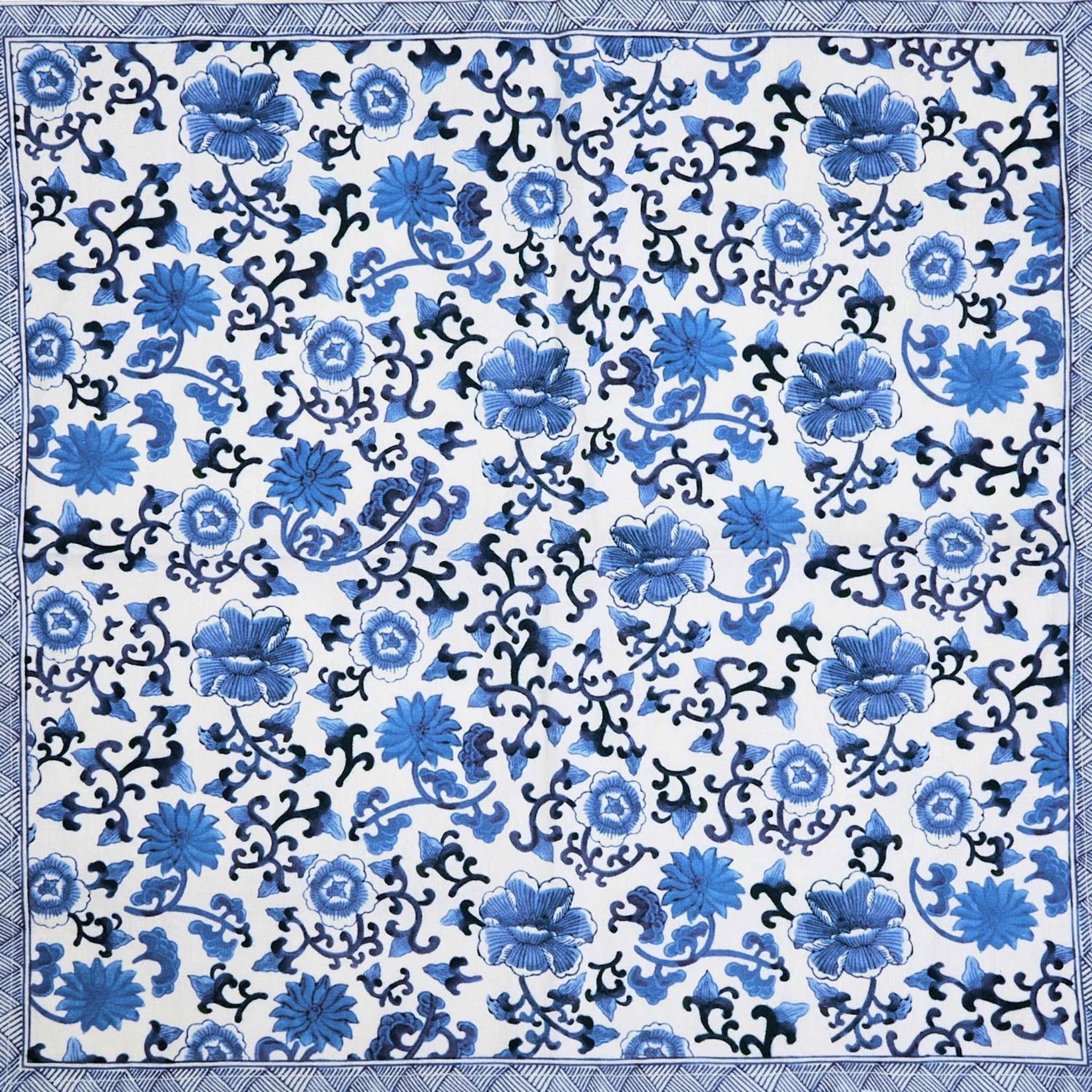 Chinoiserie Blue & White Floral Napkins
