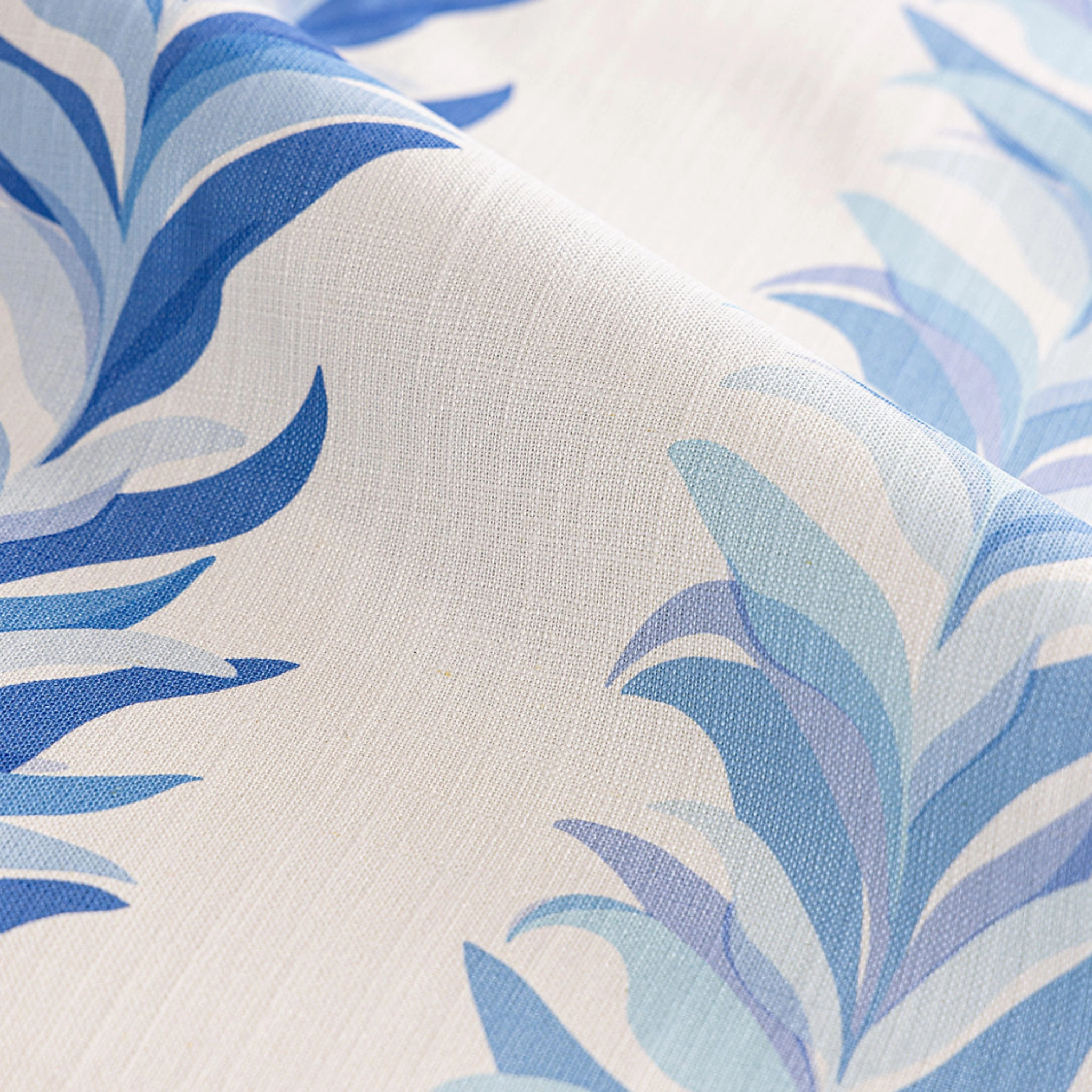 Chira Island Wallcovering in Blue Marine