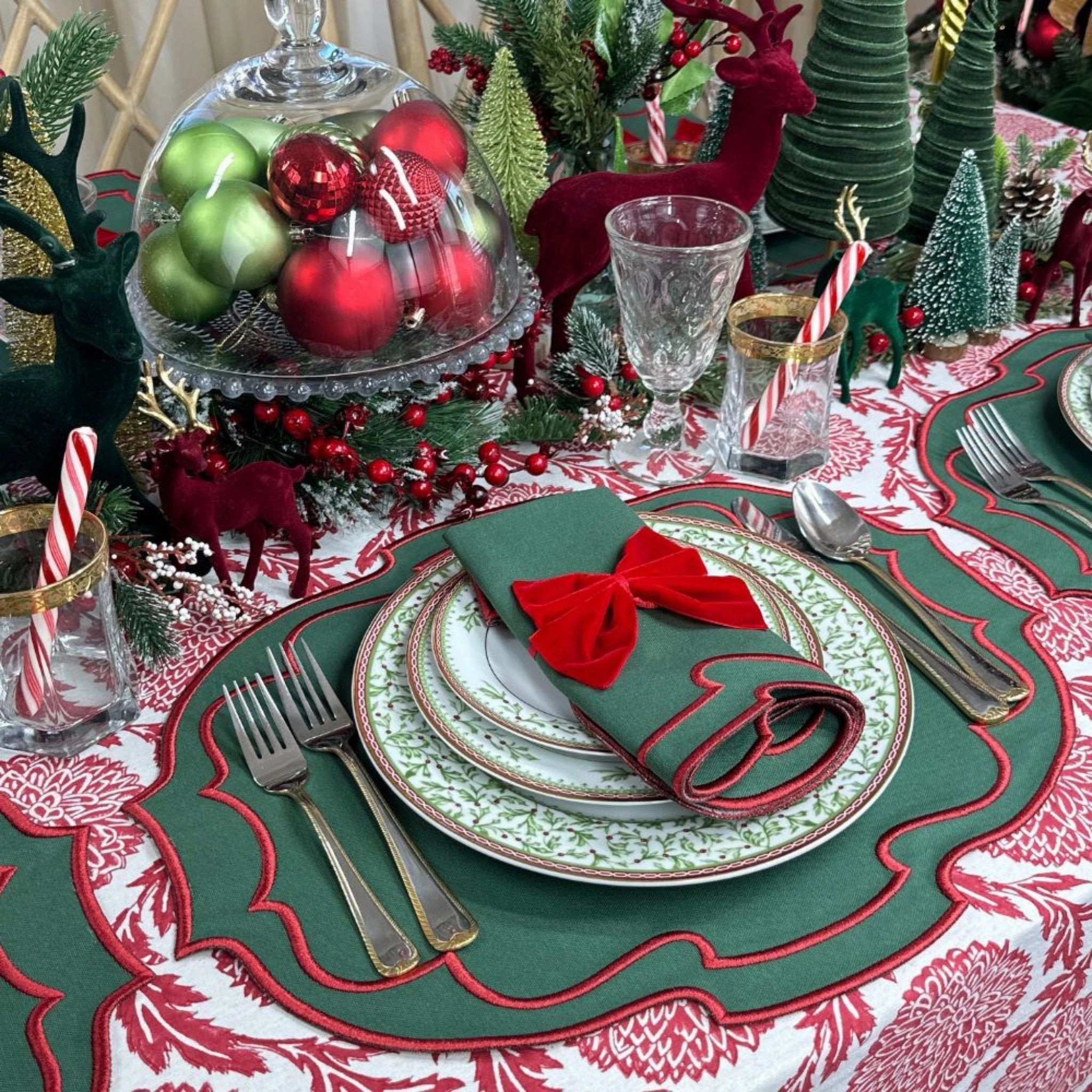 Christmas Belle Napkin, Set of 4