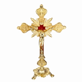 Church Relics Figurines Crucifix ceramic table ornament
