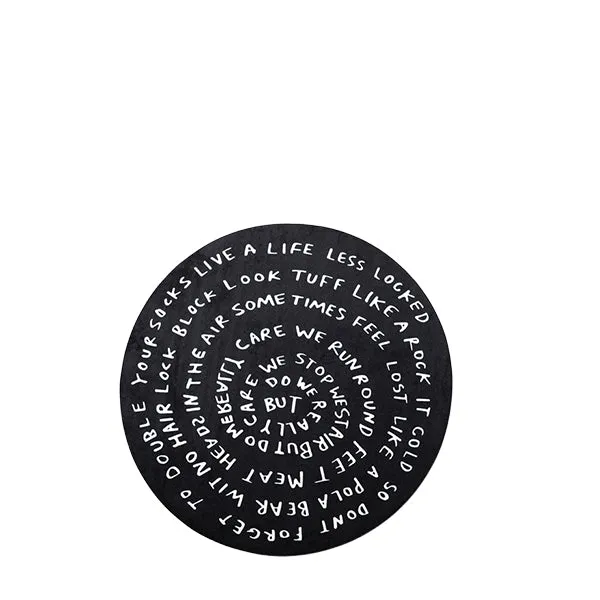 Circular Chronicles Carpet Round neutral everyday carpet