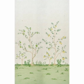 Citrus Blossom 2 Panel Set paper wall covering