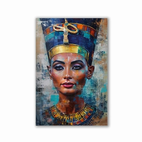 Cleopatra Painting No1 by Catill framed mural artwork
