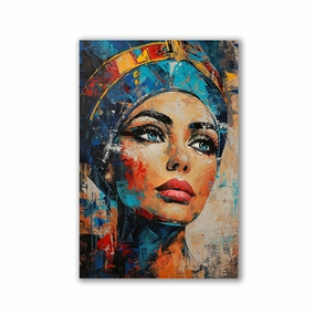 Cleopatra Painting No2 by Catill framed mural artwork