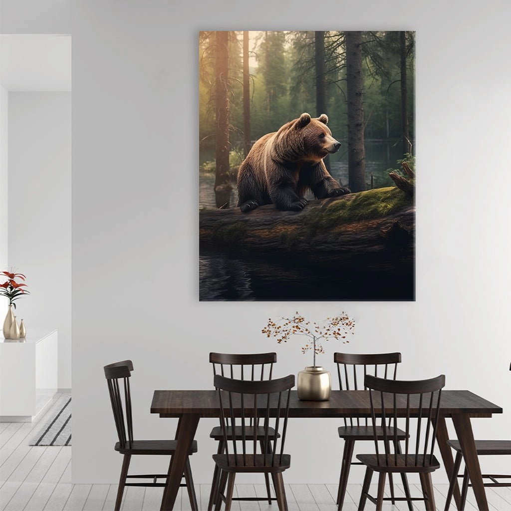 Climbing Bear by Zenzdesign