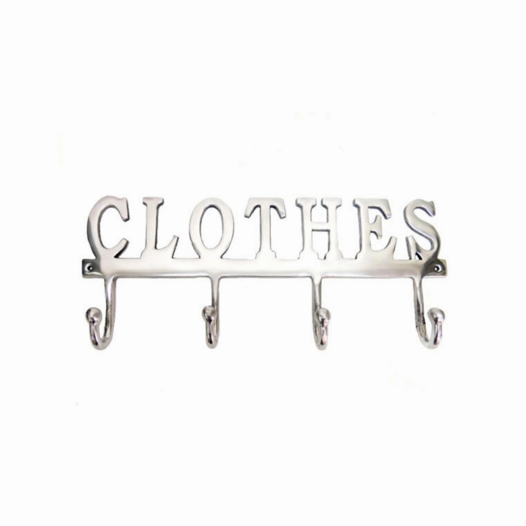 Clothes Hook Silver