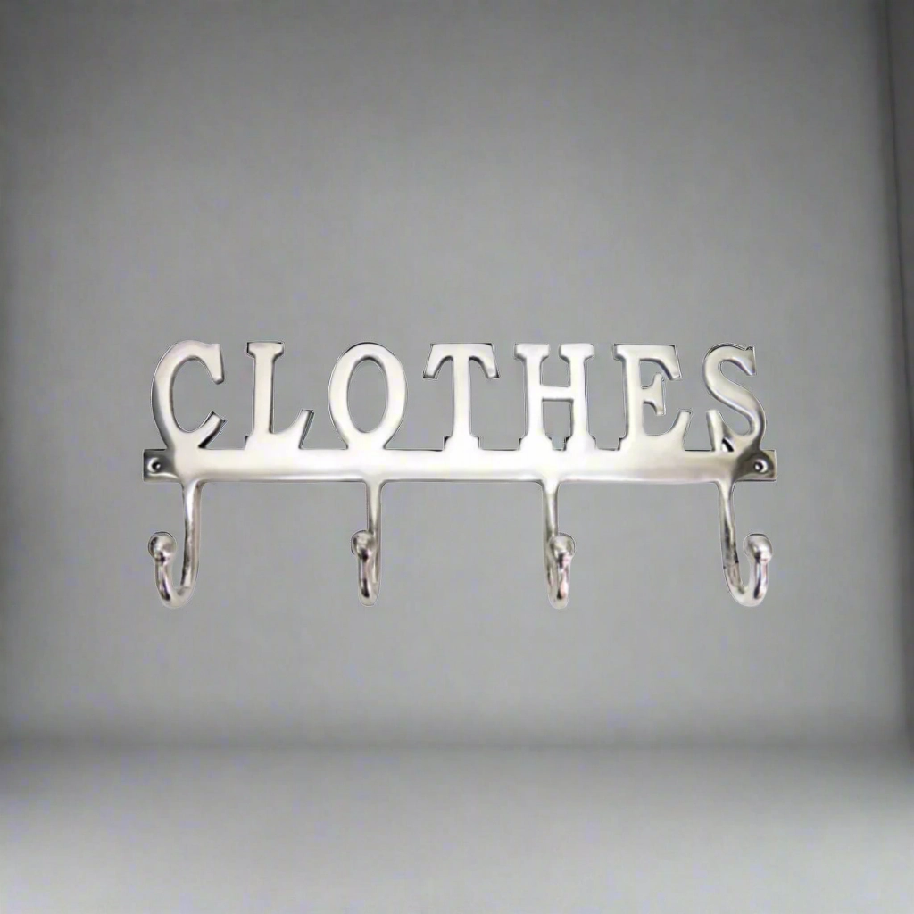 Clothes Hook Silver decorative home ornament