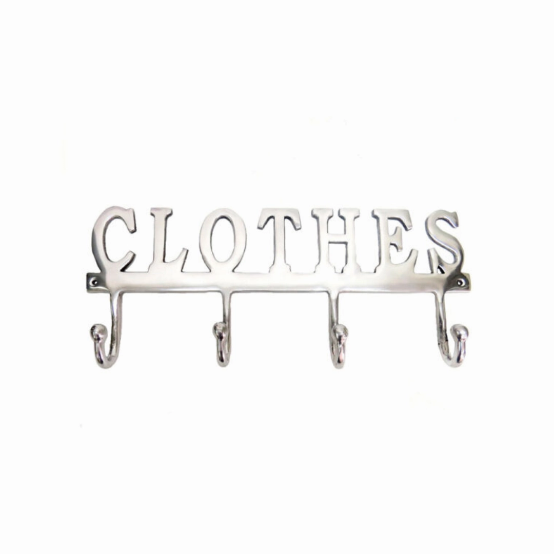 Clothes Hook Silver