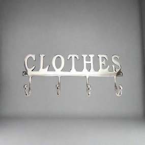 Clothes Hook Silver decorative home ornament