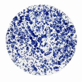 Cobalt Blue & White Ceramic Speckled Soup Bowl cute desktop display
